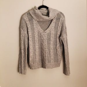 Urban outfitters Grey Turtleneck sweater